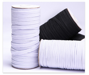 Thân Thiện Với Môi <span class=keywords><strong>16Mm</strong></span> Bện Dây Đàn Hồi Băng In Polyester Ban Nhạc Phẳng Căng Dây Đeo Cho May Thủ Công Xương cá Hẹp - Product Image 5