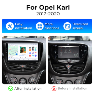 Radio Multimedia con Pantalla Táctil y Navegación GPS para Automóvil Android Junsun para Opel Karl 2017-2020 Reproductor de Radio Inalámbrico Bluetooth - Product Image 2
