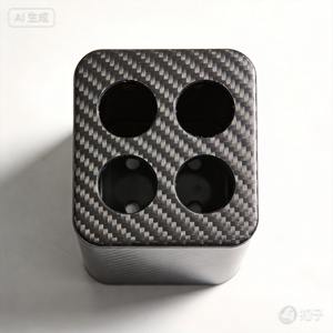 Tela de Fibra de Carbono Tejida - Material Ultraligero para Ropa de Fútbol, Estilo Interlock - Product Image 3