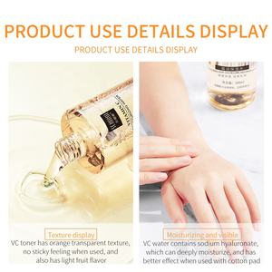 SENANA Private Label Toner pour le visage à l'orange fraîche Vitamine C biologique et produits de soin de la peau <span class=keywords><strong>Whiting</strong></span> dans une bouteille nourrissante - Product Image 5