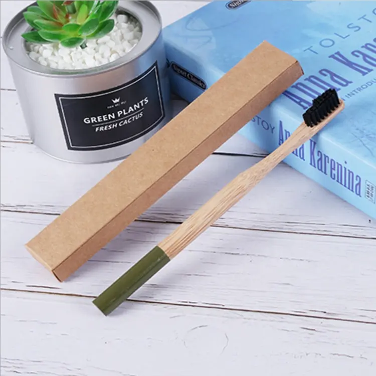 Eco Dental Oral Bamboo Toothbrush| Medium Bristle Toothbrush |Hotel Bamboo Tooth Brush