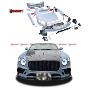 Meilleure vente <span class=keywords><strong>2022</strong></span> demi-kit de carrosserie ancien à nouveau en <span class=keywords><strong>fibre</strong></span> de carbone Style MSY pour Bentley Continental Convertible capot avant arrière - Product Image 1