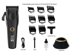 <span class=keywords><strong>Tondeuse</strong></span> à cheveux et barbe professionnelle MIOCO M9618 pour hommes, rechargeable, USB, très vendue, pour usage domestique - Product Image 4