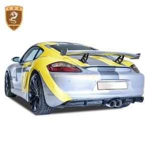 Kit GT-4 di protezione per le labbra del paraurti dello Spoiler anteriore in fibra di vetro per Auto <span class=keywords><strong>accessori</strong></span> per paraurti posteriore <span class=keywords><strong>Porsche</strong></span> 987.1 - Product Image 4