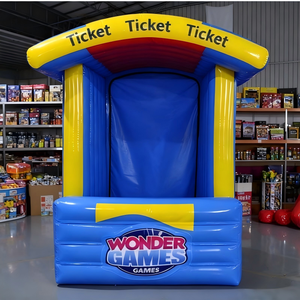 Quiosco Inflable para Boletos, Fácil de Instalar, Resistente al Agua, de PVC, para Parques de Diversiones, Festivales y Eventos Deportivos - Product Image 2
