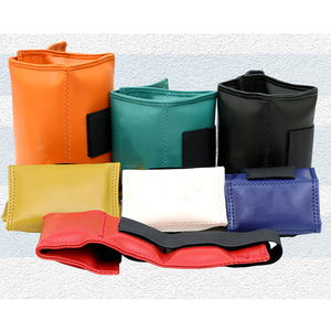 Tùy chỉnh PU da cổ tay mắt cá chân Trọng lượng Chạy Bộ Thể dục dụng cụ Yoga Pilates sức mạnh đào tạo có thể điều chỉnh dây đeo chân cánh tay <span class=keywords><strong>Cuff</strong></span> trọng lượng - Product Image 6