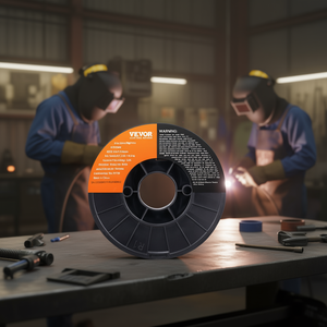 Alambre de soldadura MIG Vevor Flux Core de 0.03 pulgadas, 10 lb, acero dulce E71T-GS para unión de metales - Product Image 2