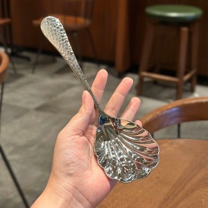 SS hammer shell spoon, light luxury large spoon for home, restaurant, hotel dining - Product Image 4