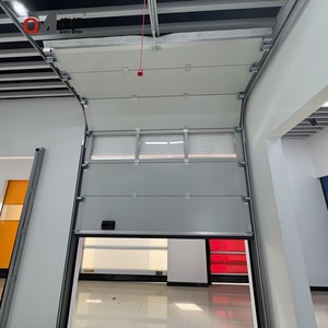 <span class=keywords><strong>Porta</strong></span> da <span class=keywords><strong>Garage</strong></span> Sezionale Automatica in Polimero Isolata Antivento in Acciaio Multifunzionale dal Design Moderno ad Alte Prestazioni - Product Image 4