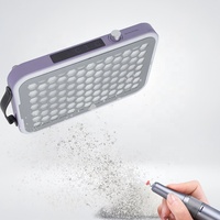 Colector de Polvo Profesional para Uñas con Doble Ventilador Turbo de Alta Potencia de 48W, 2086, 45000 rpm, con 10 Velocidades Ajustables para Salón y Hogar