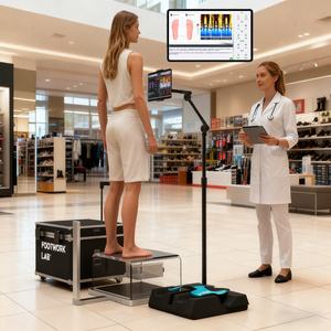 Podoscope portable <span class=keywords><strong>de</strong></span> pression plantaire, scanner <span class=keywords><strong>de</strong></span> pieds, correction <span class=keywords><strong>de</strong></span> posture par IA, analyse biomécanique par IA - Product Image 1