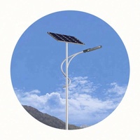 Lámpara Solar LED Ajustable de 30W para Calle, Plástico, IP65 Impermeable, Uso en Exteriores, Iluminación Vial, con Batería LiFePO4