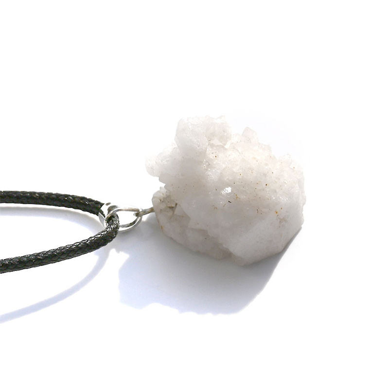 clear quartz druzy cluster