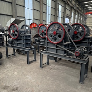 Frantoio a mascelle mobile per scarti di pietra PE250*400 con motore AC, eccellente qualità, max. 60 t/h, per roccia dura - Product Image 4