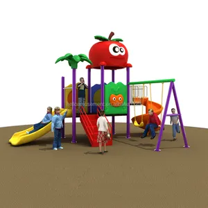 Hiburan Anak-anak Slide Anak-anak Bermain Menarik Outdoor Bermain Struktur