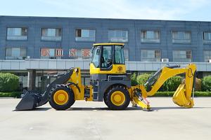 Equipo de Construcción para Excavación y Carga, Retroexcavadora Hidráulica con Cucharón Frontal y Brazo Excavador Trasero, Retroexcavadora 388 - Product Image 2