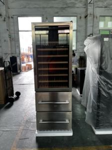 Nuelead NE-361 Double Drawer Storage Smart Constant Temperature Wine Cooler Refrigerator Wine Beverage Cooler - Product Image 5