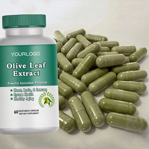 แคปซูลสารสกัดสมุนไพร OEM บีทรูท <span class=keywords><strong>ใบ</strong></span><span class=keywords><strong>มะกอก</strong></span> กระเทียม มะรุม นาตโตคิแนส ข้าวยีสต์แดง ขมิ้น โอเมก้า 3 สำหรับผู้ใหญ่ 60 แคปซูล - Product Image 1