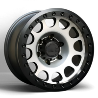 Nouvelle Offre Spéciale Jantes Chrome Forgées Deux Pièces Véritables Beadlock 16 17 Pouces 5x127/6x139.9 pour Rétrofit/Amélioration Nissan Patrol Y60 Y61
