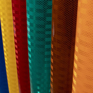 Lámina Reflectante Prismática de Alta Visibilidad en Oferta, Material de Seguridad Vial de Vinilo Reflectante para Advertencia de Tráfico para Construcción - Product Image 4