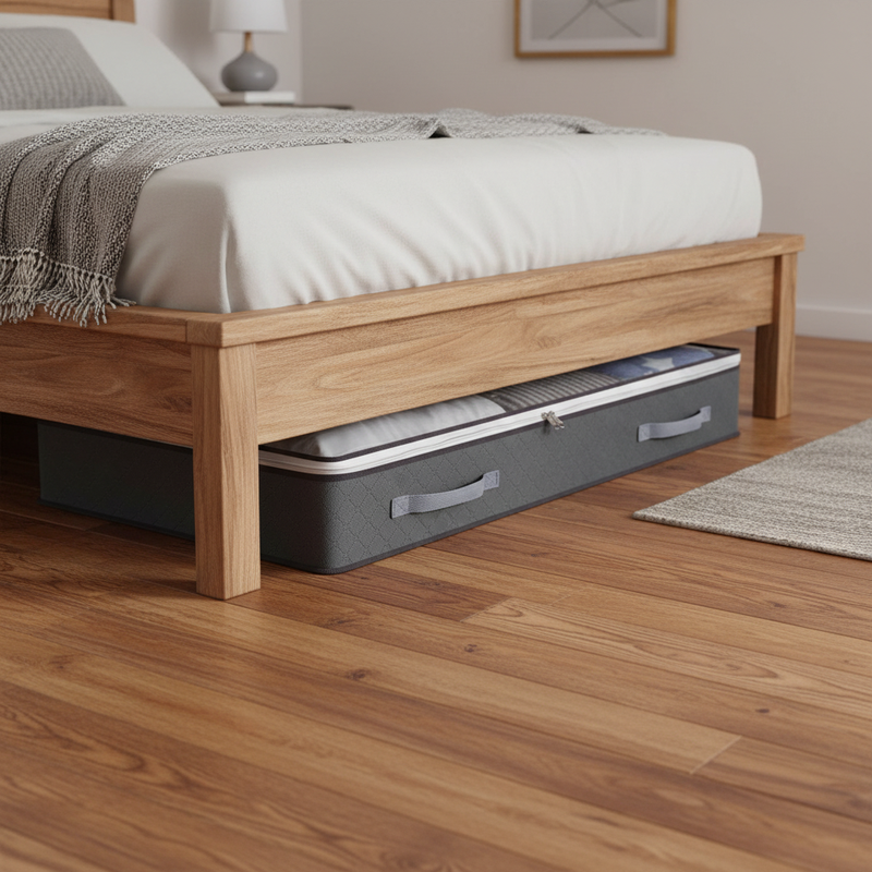 90L Foldable Bed Storage Bin Collapsible