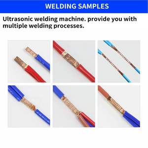 معدات لحام شبه آلية للكابلات السيارات والأجهزة المنزلية، آلة لحام الأسلاك بالموجات فوق الصوتية - Product Image 5