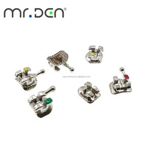 Mr.Den braket gigi, kawat gigi ortodontik ortodontik, kawat gigi logam ortodontik Mini/standar - Product Image 4