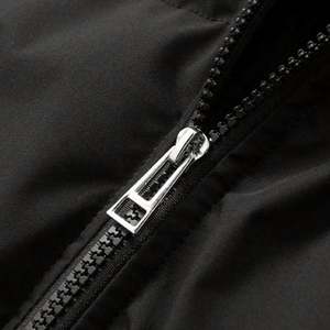 Veste matelassée pour homme, taille plus, épaisse et chaude, avec logo personnalisé, pour l'hiver - Product Image 5