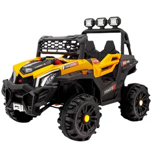 Grandi dimensioni per bambini fuoristrada elettrico 4x4 con musica blu dente e luce bambini giro sull'auto in vendita con il miglior prezzo