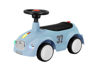 Coche de Empuje para Niños Pequeños, Regalo para Niños, Juguete para Exteriores con Música y Caja de Almacenamiento, Coche de Equilibrio Deslizante para Bebés, Venta al Por Mayor