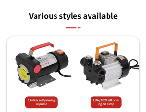 Pompe à carburant multifonctionnelle 110V 220V 220W à un étage à haute puissance Pompe à huile électrique diesel légère au kérosène - Product Image 4