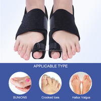 Attelle de pied réglable en aluminium pour hallux valgus, correcteur d'orteil, protecteur de sécurité sportive, séparateur d'orteils