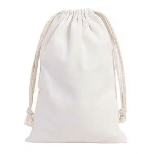 Bolsa de Lavandería Ecológica con Cordón, 100% Algodón, para Almacenamiento - Product Image 1