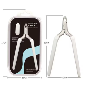 Pince à cuticules professionnelle coupe-ongles incarnés pour peau morte pince à ongles à cuticules enduite d'acier inoxydable - Product Image 4