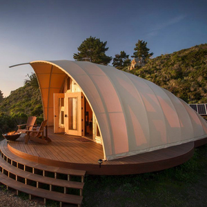 Pequeña Tienda de Campaña Prefabricada de Lujo con 1 Dormitorio, Cabañas Prefabricadas para Campamentos al Aire Libre, Tiendas de Campaña J4 para Fiestas y Vacaciones - Product Image 1