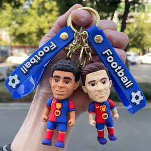 Llavero <span class=keywords><strong>de</strong></span> Coche con Figura <span class=keywords><strong>de</strong></span> Estrella del Fútbol 2026, <span class=keywords><strong>Messi</strong></span>, Ronaldo, para Fanáticos del Torneo Global <span class=keywords><strong>de</strong></span> Fútbol en EE. UU., Canadá y México - Product Image 3