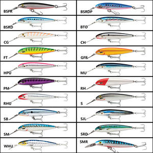 <span class=keywords><strong>RAPALA</strong></span> Leurre Artificiel Dur Mino CDMAG pour la Pêche en Mer Profonde en Bateau avec Hameçons, Langue en Fer, Pêche à la Traîne, Leurre pour Maquereau - Product Image 2