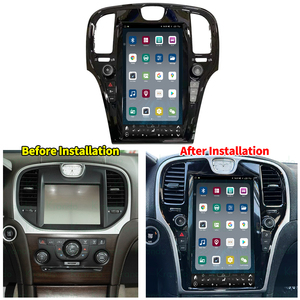 Автомобильный Головной блок 13,6 "Tesla Style для Chrysler 300C 2013 - 2017 мультимедиа 4G беспроводная навигация для автомобилей 8 + 256G - Product Image 5