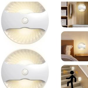 Luz Nocturna LED Inteligente con Sensor de Movimiento, Protección Ocular, para Pasillo, Dormitorio, con Sensor LED - Product Image 2