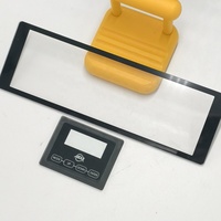 Panel de Vidrio Templado con Corte CNC OEM, Anti-Rotura, con Recubrimiento AG/AR, Pantalla de Vidrio Impresa para Dispositivos Inteligentes y Paneles de Control