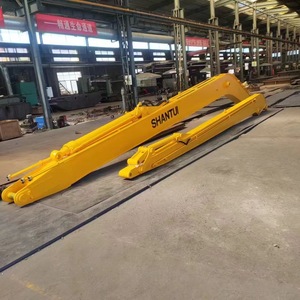 Pluma de Alcance Extendido Personalizada de 28-35 Toneladas y 20-28m de Q355B para Dragado de Ríos Superiores FOB Qingdao - Product Image 2