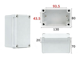 Fabricante Chinês Produz Caixa de Junção Plástica à Prova d'Água para Equipamentos Elétricos, Invólucro Plástico para Instrumentos Eletrônicos - Product Image 1