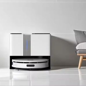 Robot aspirateur intelligent autonettoyant avec fonction de lavage, station d'accueil automatique avec collecte de poussière et élimination des saletés pour une utilisation humide et sèche - Product Image 4