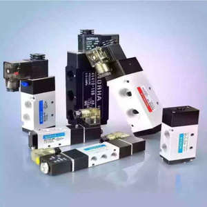 Vanne solénoïde NORHA 24V DC 3/2 voies, commande pneumatique, automatisation industrielle - Product Image 2