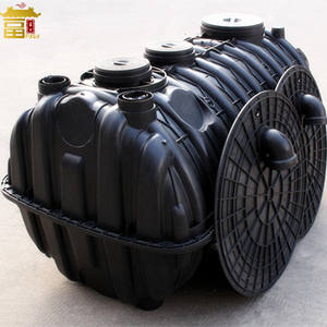 <span class=keywords><strong>Fosse</strong></span> <span class=keywords><strong>septique</strong></span> en <span class=keywords><strong>plastique</strong></span> PP de <span class=keywords><strong>petite</strong></span> taille à trois compartiments pour le traitement des eaux usées des toilettes, utilisée par les familles - Product Image 2