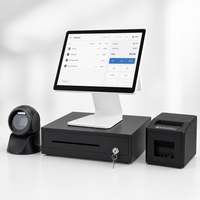 Caisse enregistreuse tactile Android 15,6 pouces, système de caisse tout-en-un, ordinateur
