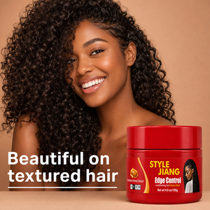 Gel Fijador de Cabello Honey Edge Control, Fijación Extra Fuerte, Sin Residuos, Control del Cabello Rebelde, para Cabello Rizado, Enrollado, Textura 4C, con Extracto de Miel - Product Image 1