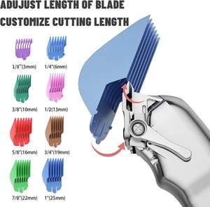 कुत्ते सौंदर्य कतरनी बिजली ताररहित पालतू बाल Trimmer रिचार्जेबल कुत्तों शेवर कतरनी पेशेवर भारी शुल्क कुत्ते सौंदर्य - Product Image 2