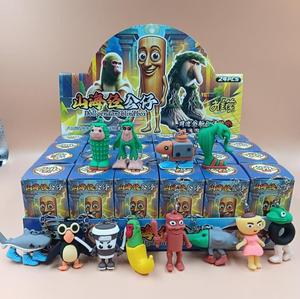 Shanhaijing 24 tungsahur búp bê PVC Keychain hộp mù vui tung tung tung sahur giải nén đồ chơi sưu tập động vật - Product Image 4