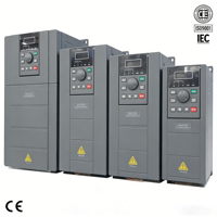 Variateur de fréquence (VFD) haute performance, direct usine, 220V/380V AC, 0,75kW-900kW pour moteur de pompe à eau, efficacité 95%